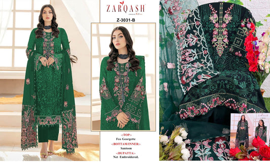 3031-B Zarqash Pakistani Salwar Suits