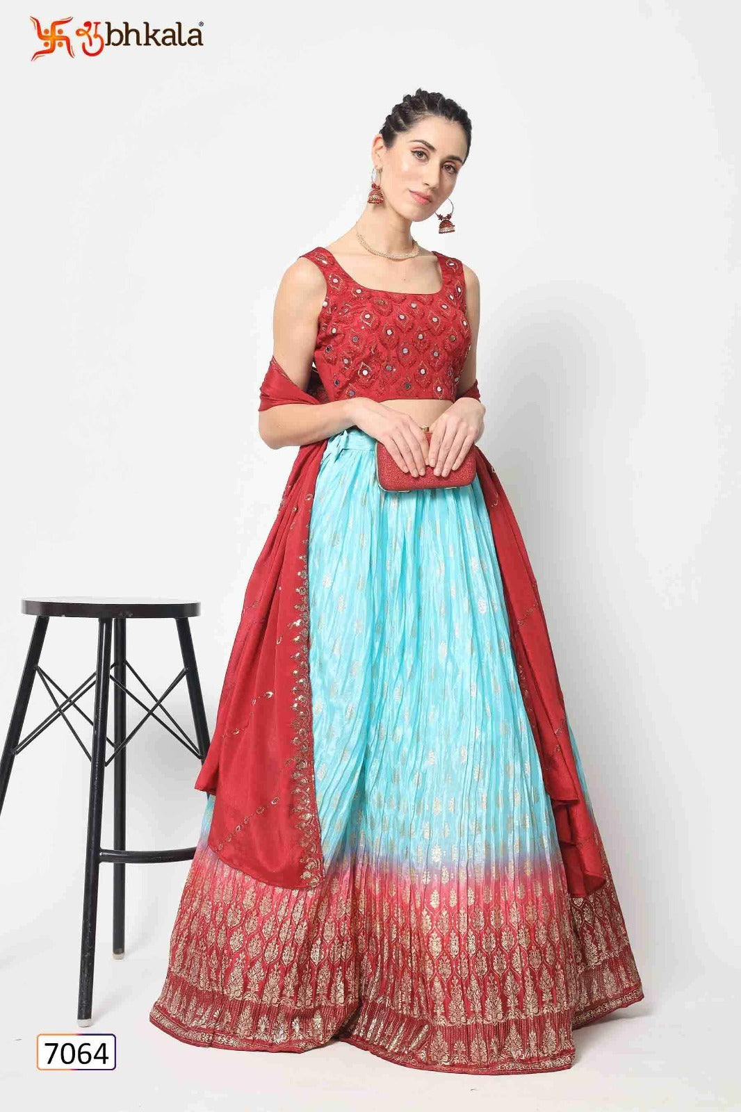 7064 Khushboo Vol 10 Shubhkala Lehenga Choli