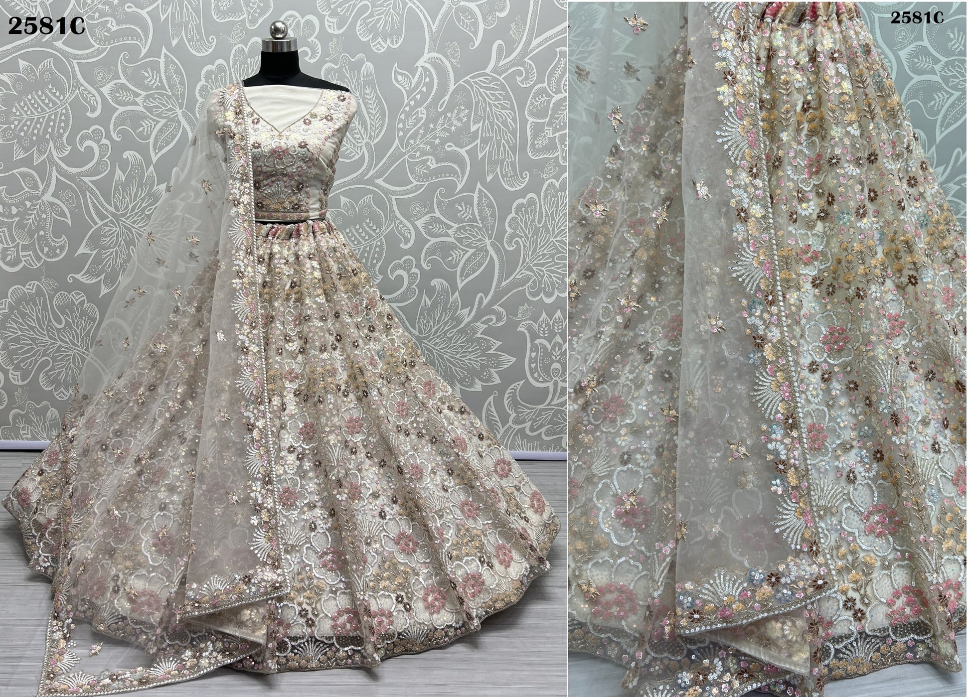 2581C Anjani Art Lehenga Choli