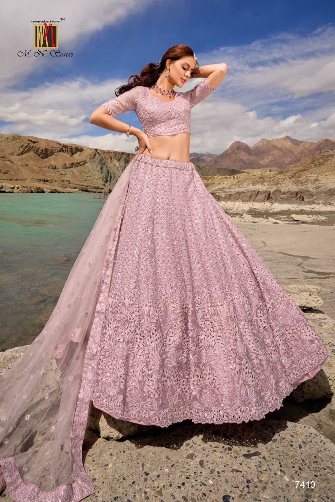 7410 Girlish Mn Lehenga Choli