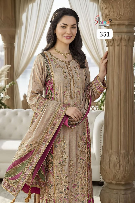 KT - 351 Shree fabs Pakistani Salwar Suit