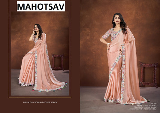24005 Saha Saki Mahotsav Silk Sarees