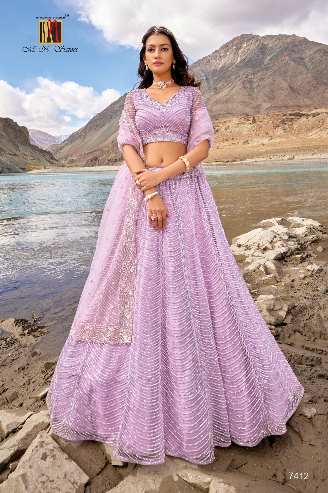 7412 Girlish Mn Lehenga Choli