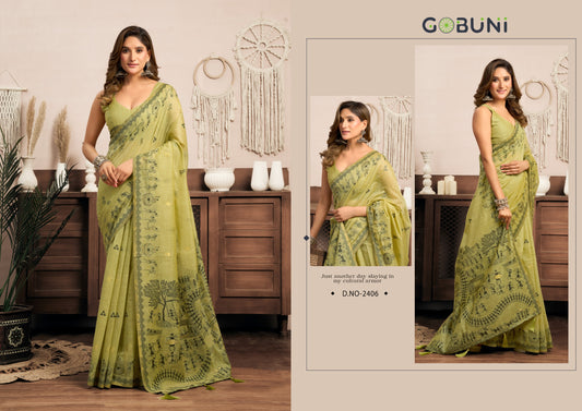 2406 Sowmya Gobuni Modal Sarees