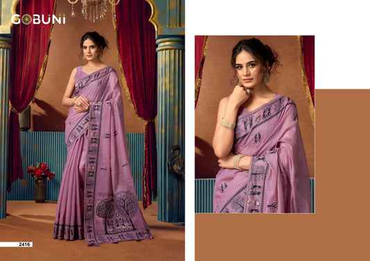 2416 Sowmya Vol 2 Gobuni Modal Sarees