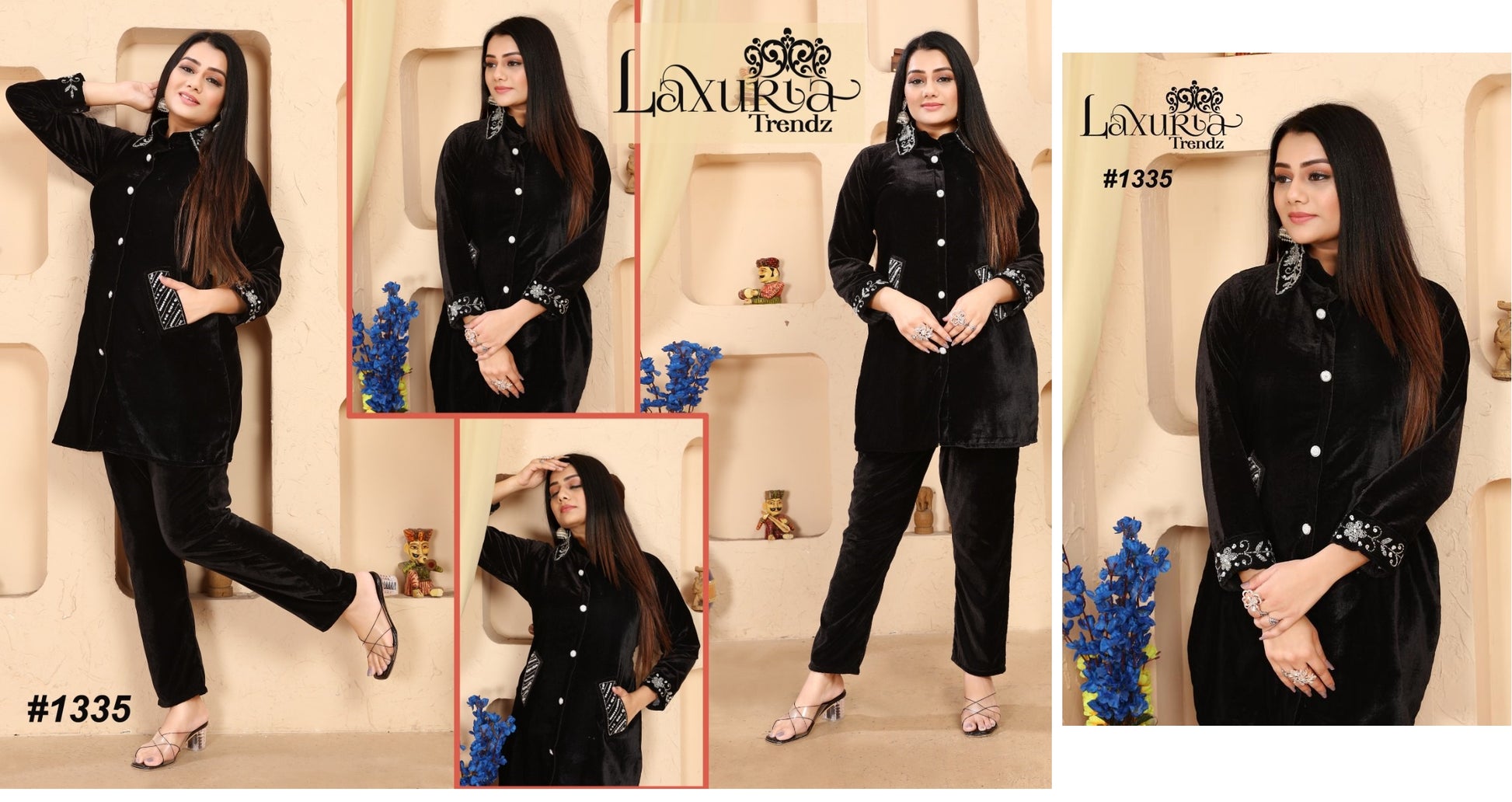 1335 Laxuria Trendz Co Ord Set