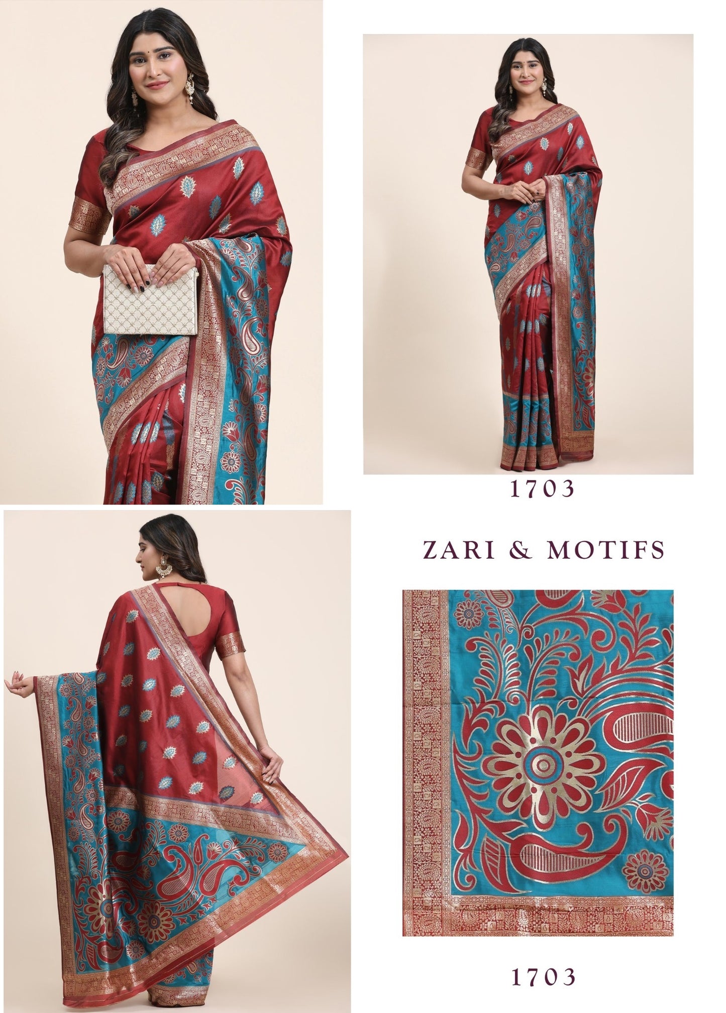 1703 Vedika Sethnic Sarees