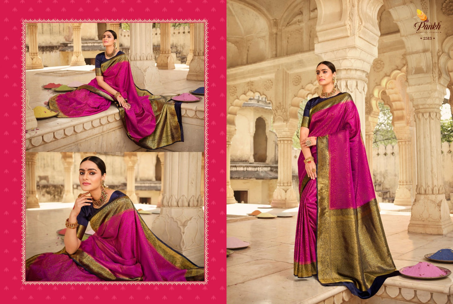 2513 Sakshi Pankh Sarees