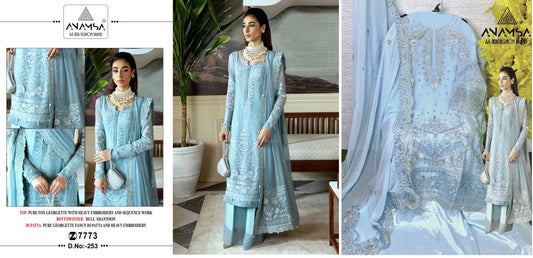 253 Anamsa Pakistani Salwar Suits