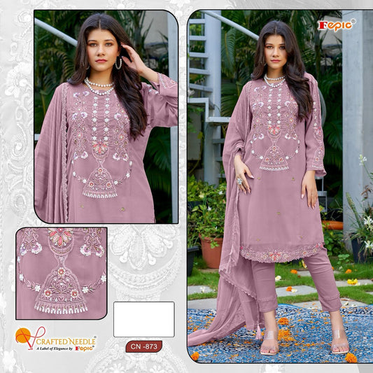 873 Crafted Needle Pakistani Readymade Suits