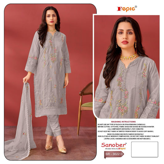 3022D Sanober Pakistani Readymade Suits