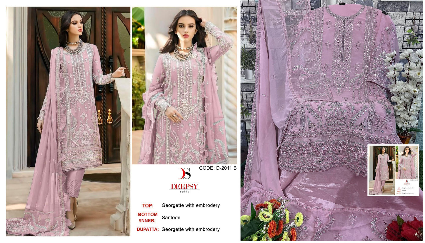 2011B Deepsy Pakistani Salwar Suits