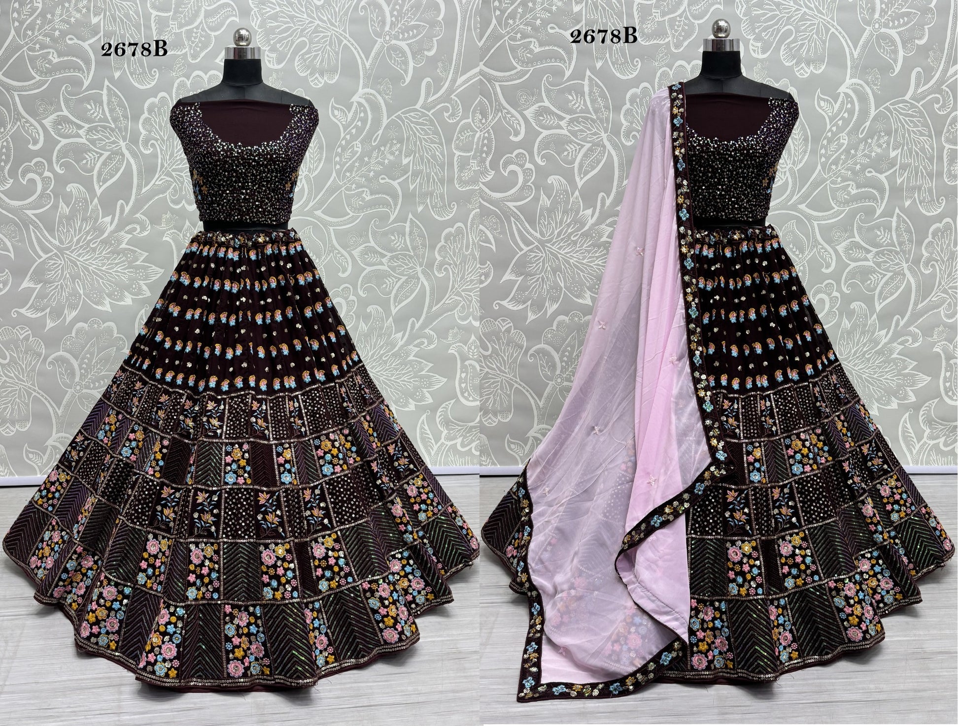 2678B Anjani Art Lehenga Choli