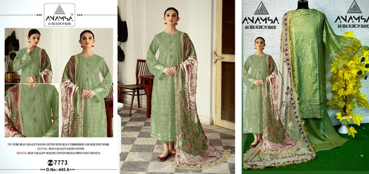 445A Anamsa Pakistani Salwar Suits