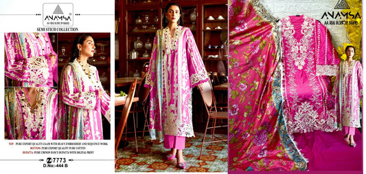 444B Anamsa Pakistani Salwar Suits