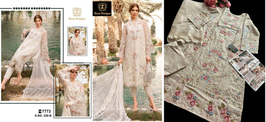 538B Ziaaz Designs Pakistani Salwar Suits