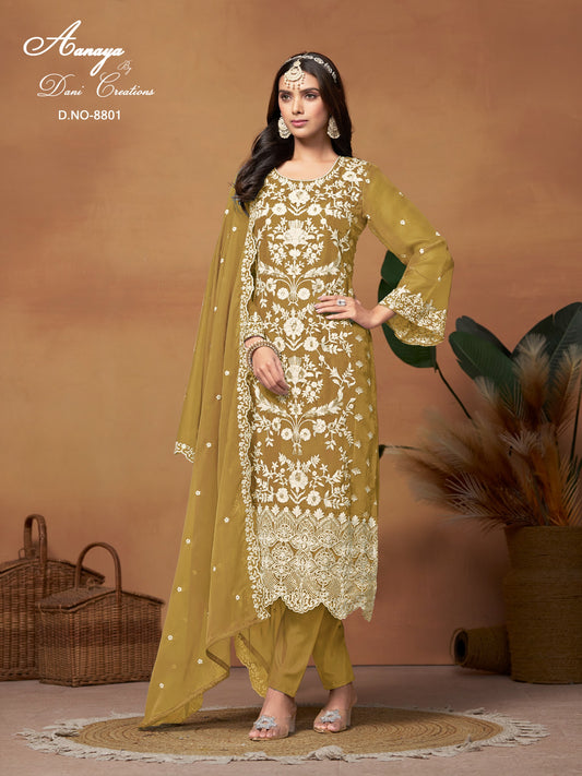 8801 Aanaya Vol 188 Dani Creation Pakistani Salwar Suits
