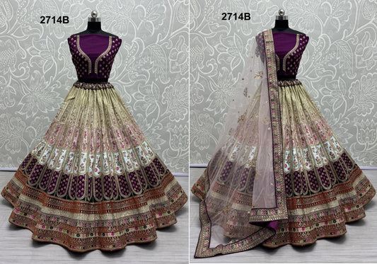 2714B Anjani Art Lehenga Choli