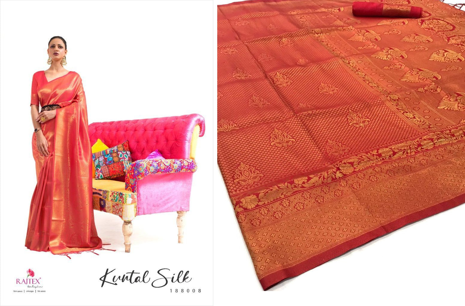 188008 Kuntal Rajtex Sarees