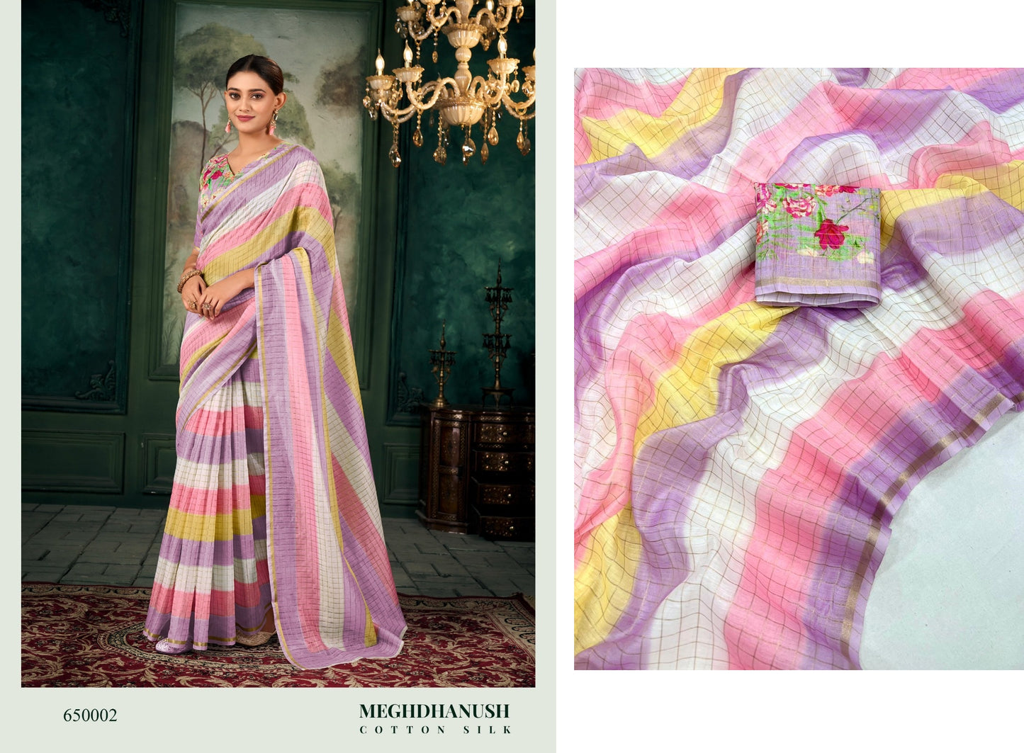 650002 Meghdhanush Rajpath Sarees