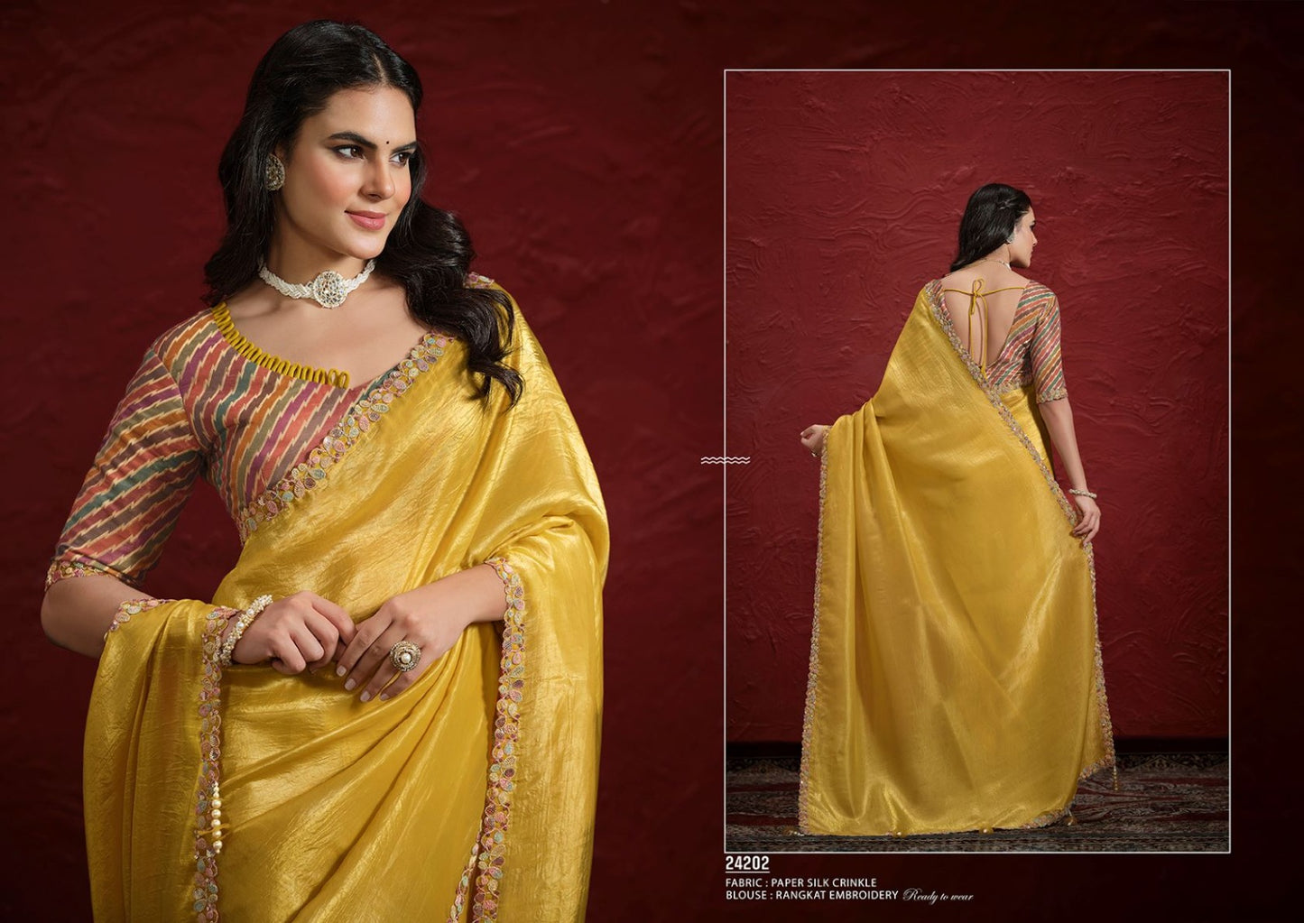 24202 Moh-Manthan Mahotsav Crush Sarees
