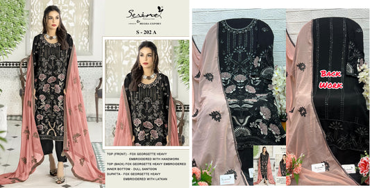 S-202-A Serine Pakistani Salwar Suits