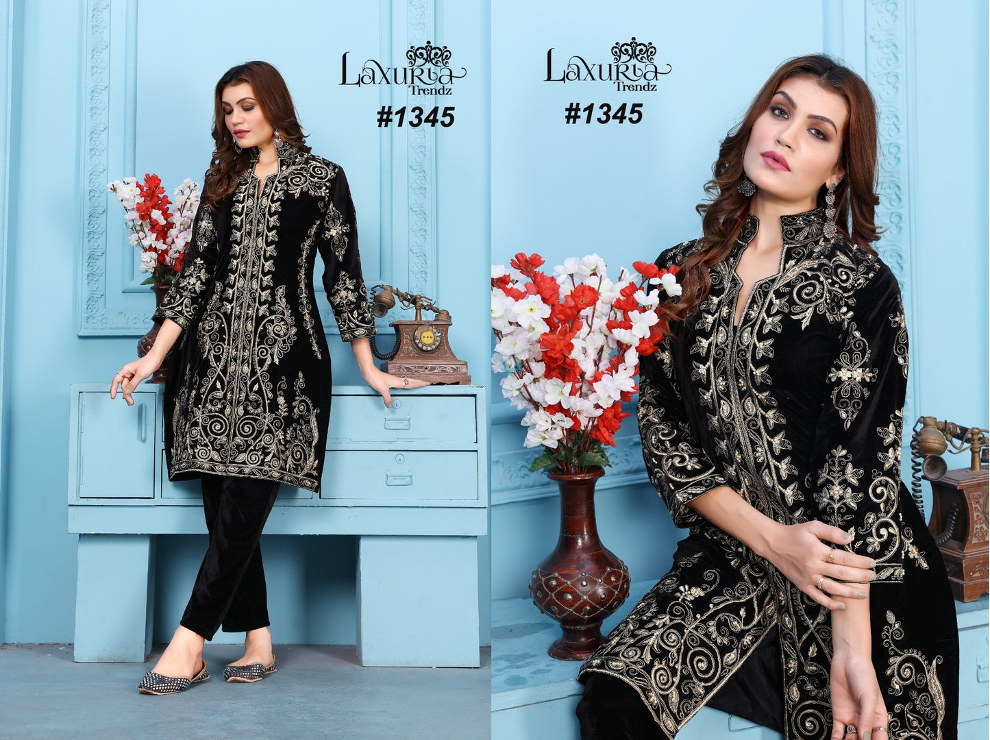 1345 Laxuria Trendz Kurti Pant Set