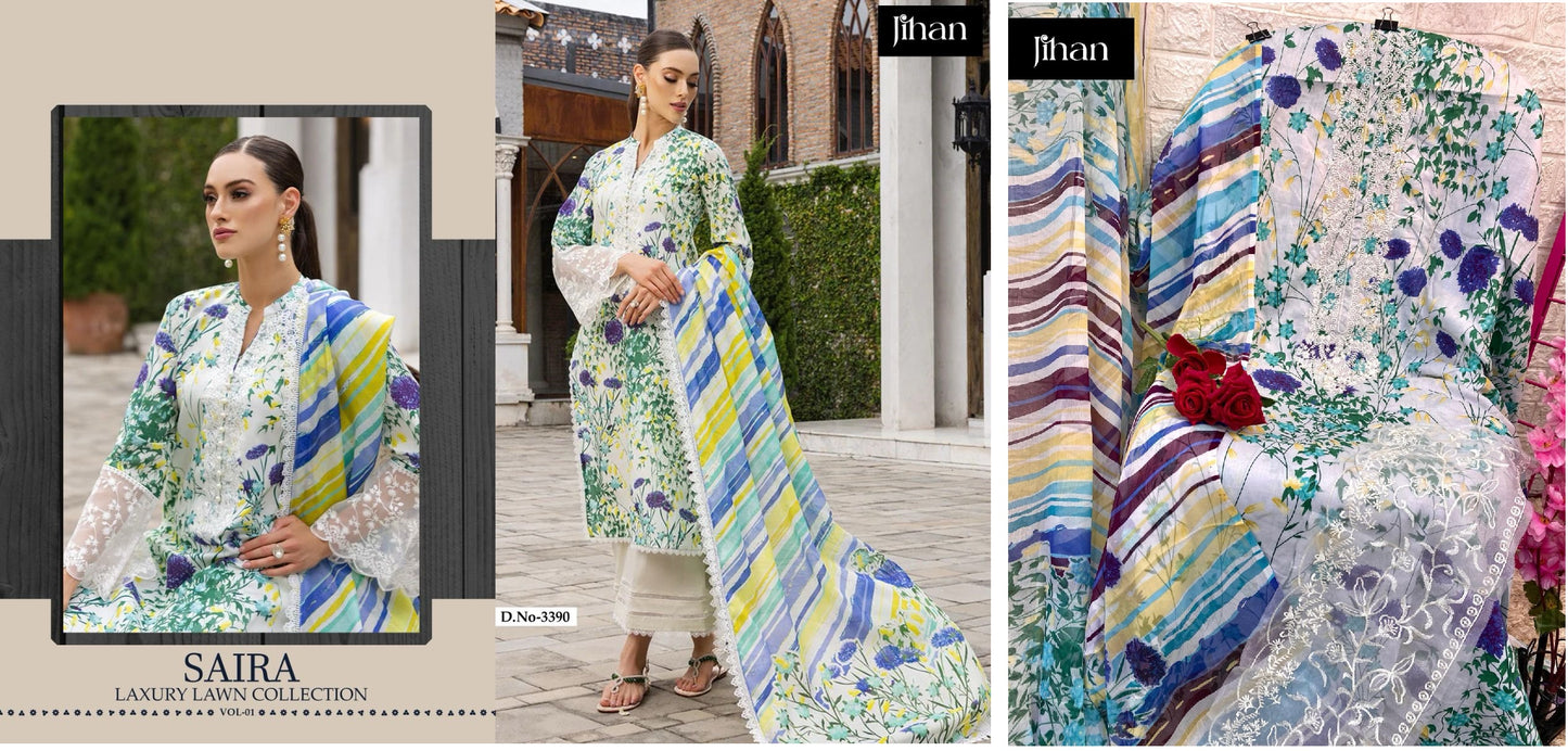 3390 Jihan Pakistani Salwar Suits