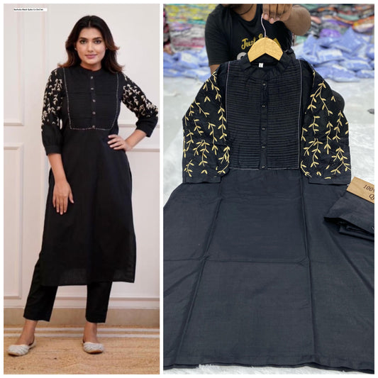 Kachuko Black Qubo Co Ord Set