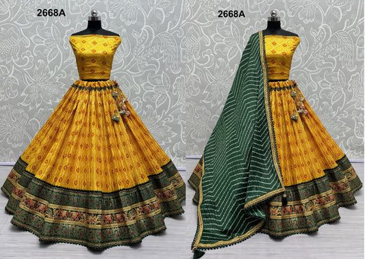 2668A Anjani Art Lehenga Choli