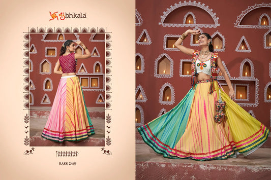2461 Raas Vol 17 Shubhkala Viscose Chaniya Choli