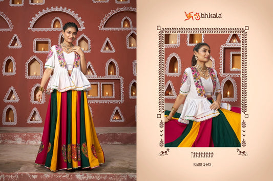 2463 Raas Vol 17 Shubhkala Viscose Chaniya Choli