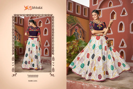2464 Raas Vol 17 Shubhkala Viscose Chaniya Choli