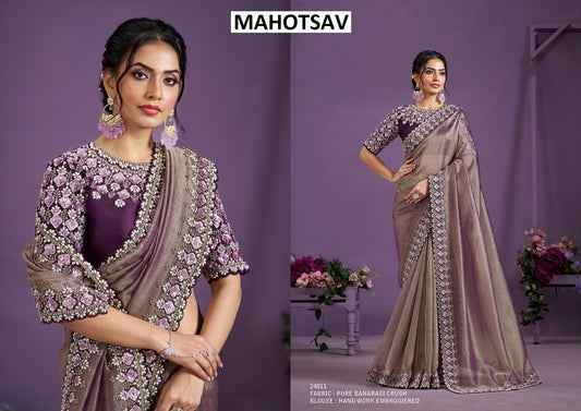 24811 Moh-Manthan Advaya Mahotsav Handwork Sarees