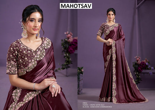 24816 Moh-Manthan Advaya Mahotsav Handwork Sarees