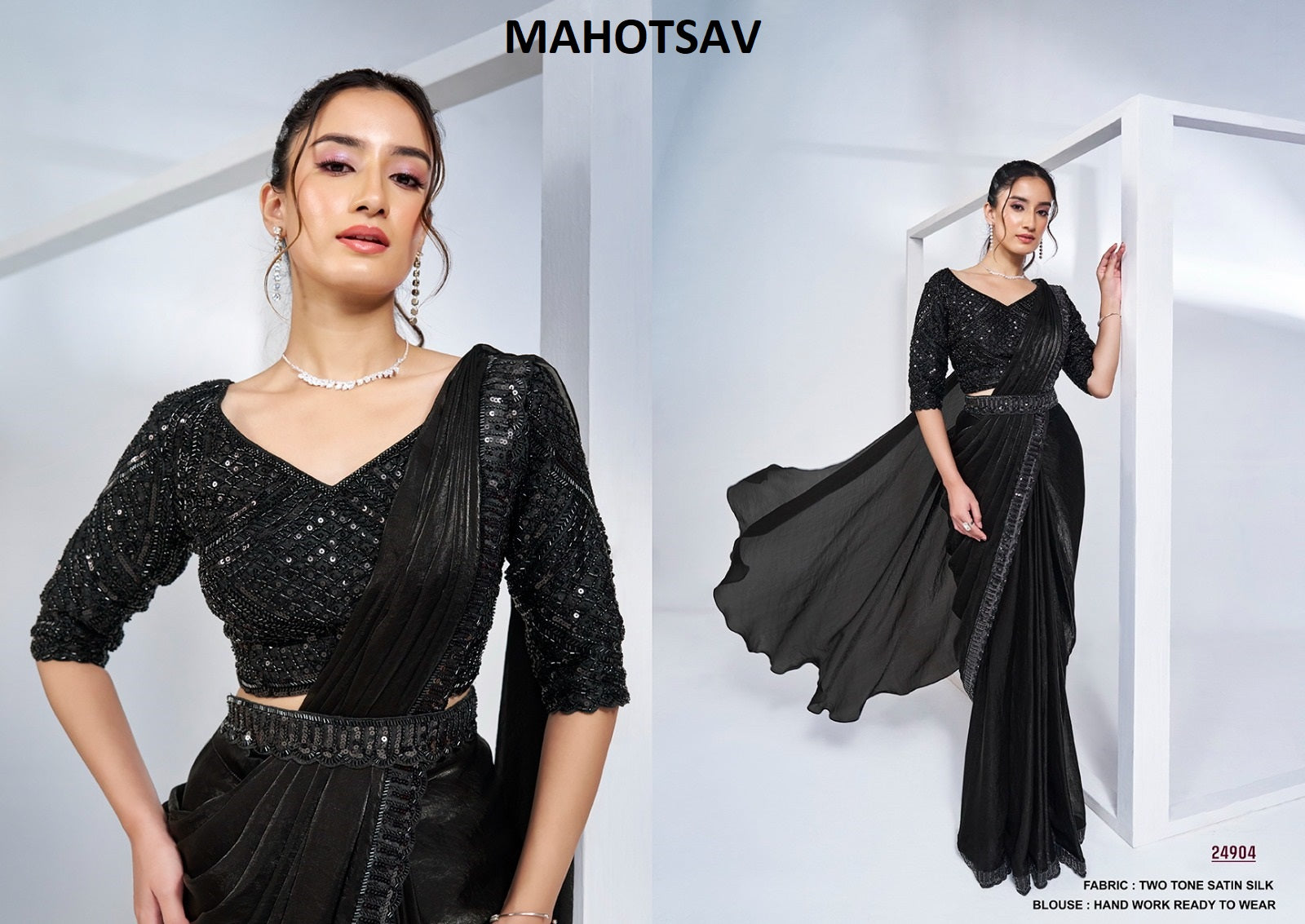 24904 Mohmanthan Elyssia Mahotsav Handwork Sarees