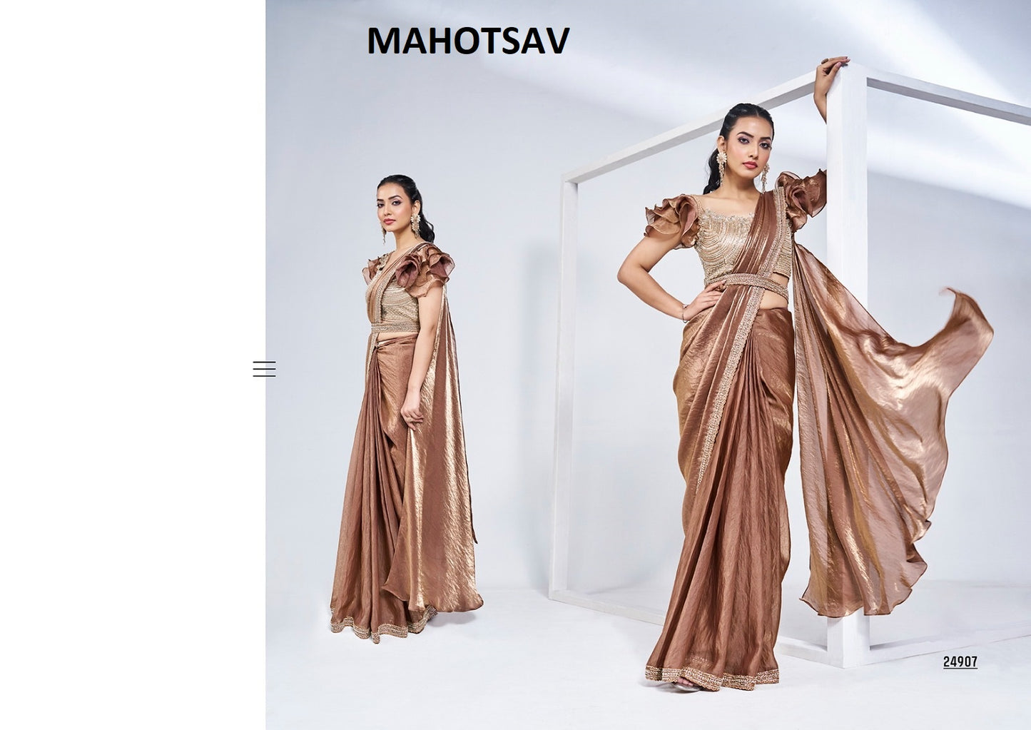 24907 Mohmanthan Elyssia Mahotsav Handwork Sarees