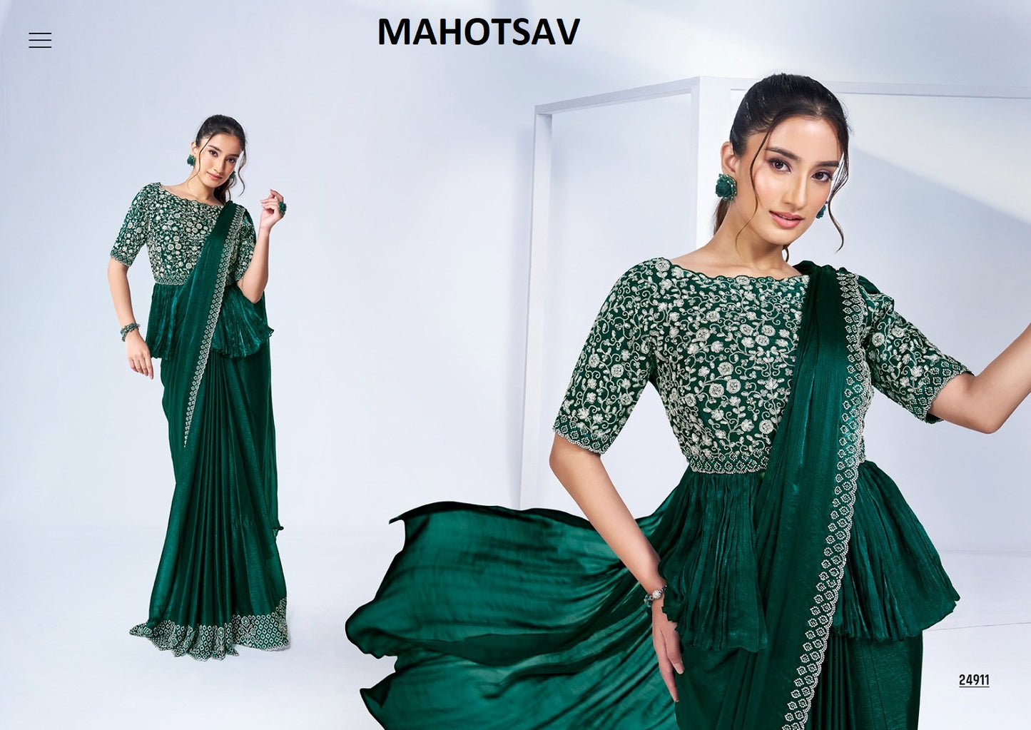 24911 Mohmanthan Elyssia Mahotsav Handwork Sarees