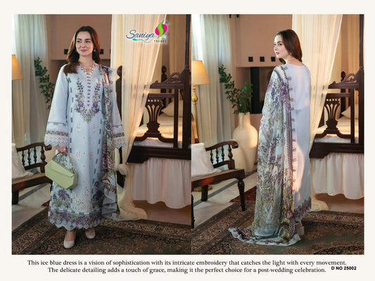 25002 Ombre Vol 25 Saniya Trendz Embroidery Pakistani Salwar Suits