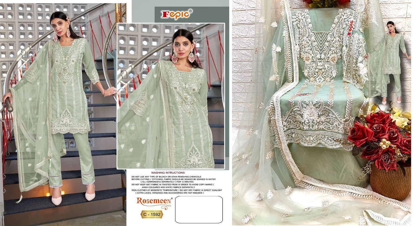 1592 Fepic Pakistani Salwar Suits