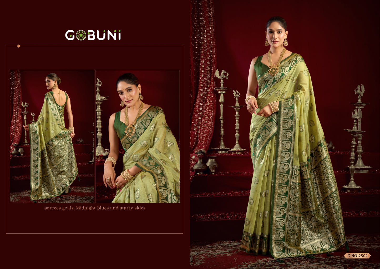 2502 Shivika Gobuni Fancy Sarees