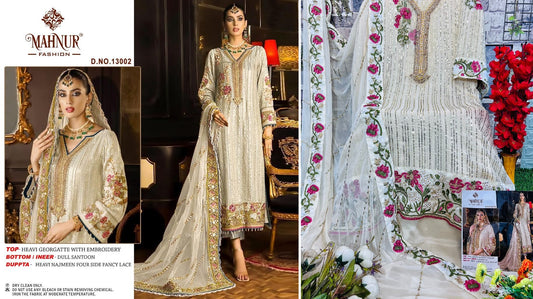 13002 Mahnur Pakistani Salwar Suits