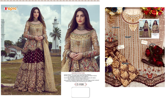C-1128 Rosemeen Fepic Pakistani Salwar Suits