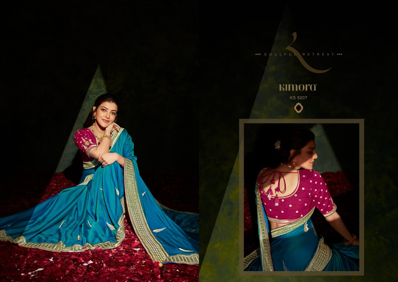 5207 Kajal Vol 10 Kimora Sarees
