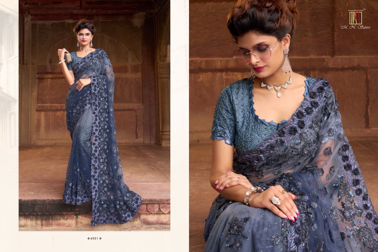 6501 Swarovski Vol 5 Mn Sarees