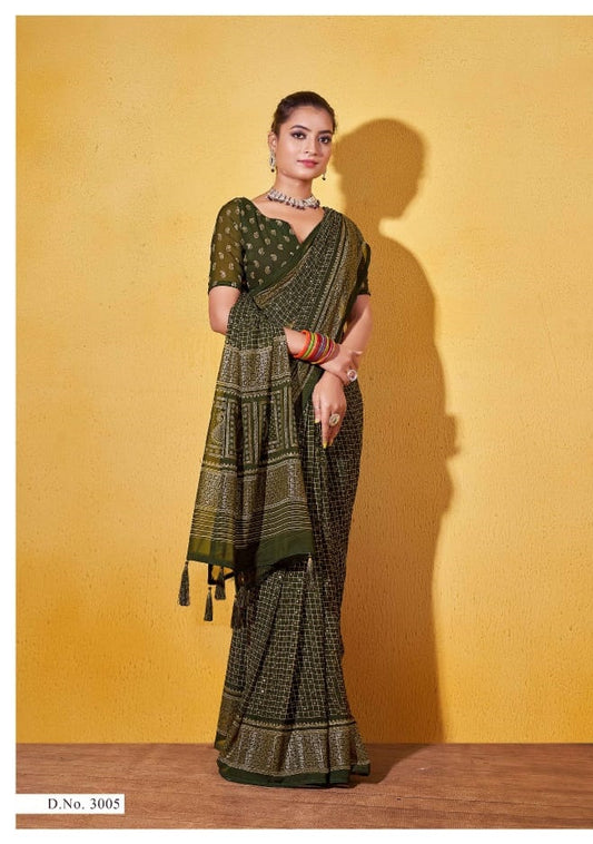 3005 Ankita Vol 3 Mahamani Creation Sarees