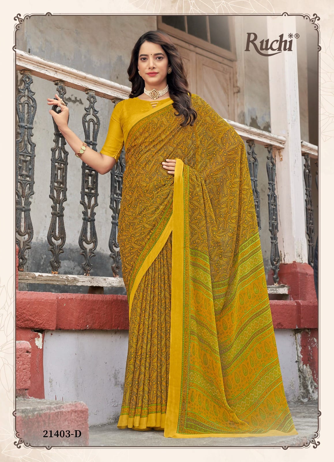 21403D Star Vol 95 Ruchi Sarees
