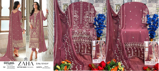 10143F Zaha Pakistani Salwar Suits