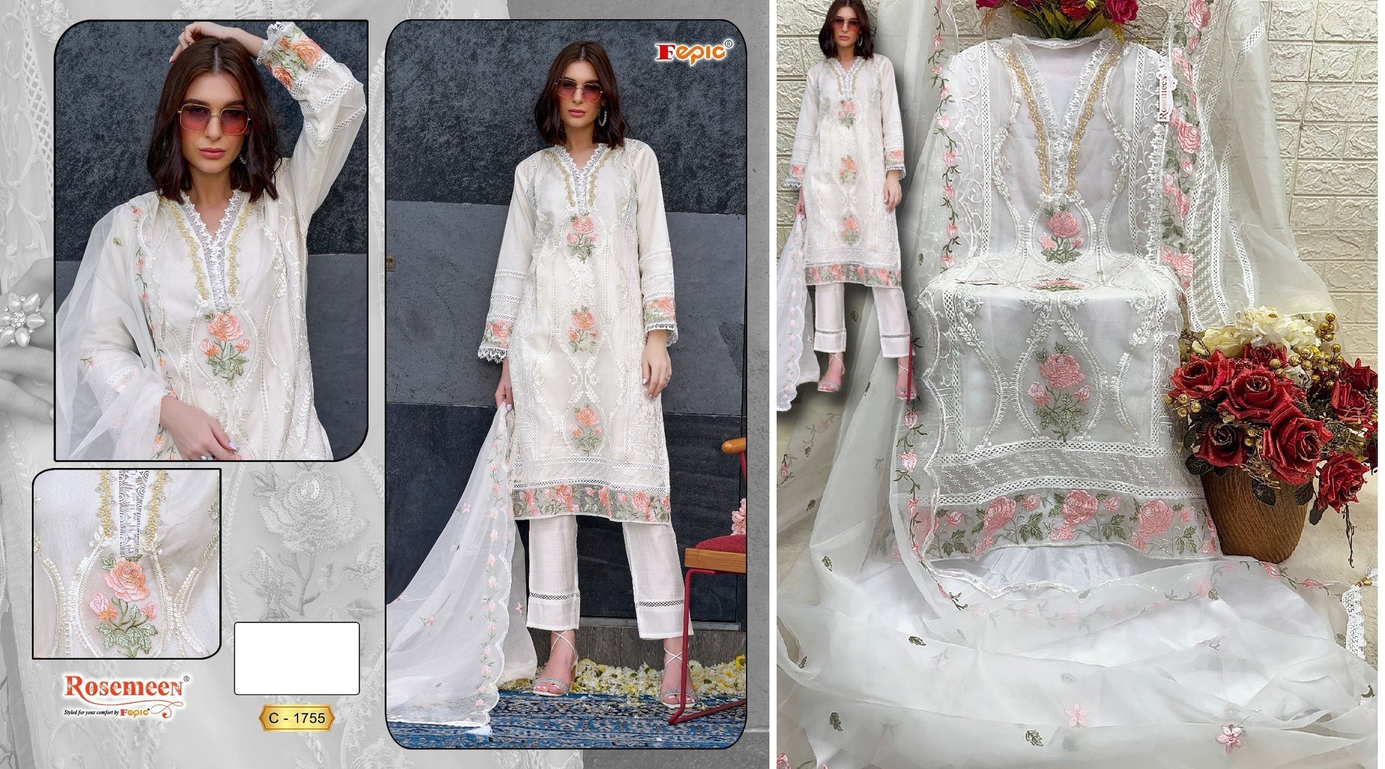 1755 Fepic Pakistani Salwar Suits