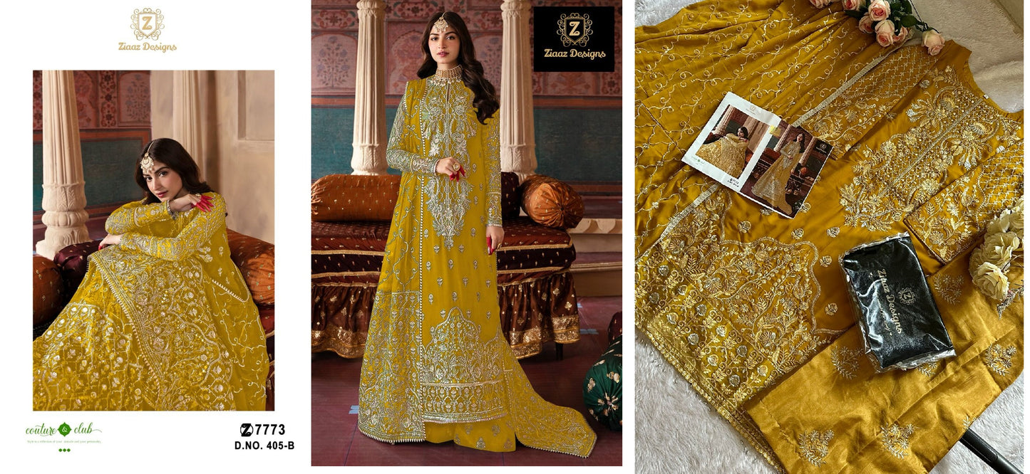405B Ziaaz Designs Pakistani Salwar Suits